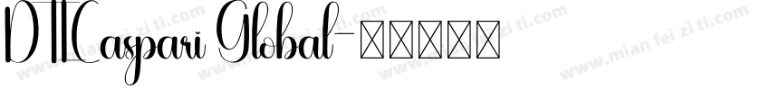 DTLCaspari Global字体转换
